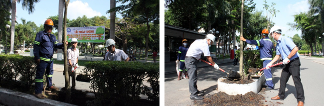 Lễ trồng c&acirc;y c&ocirc;ng &iacute;ch quận G&ograve; Vấp năm 2019 - h&igrave;nh 2